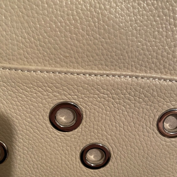Brand new Celine Dion bag! Creamy leather with grommet detail! - Picture 2 of 5
